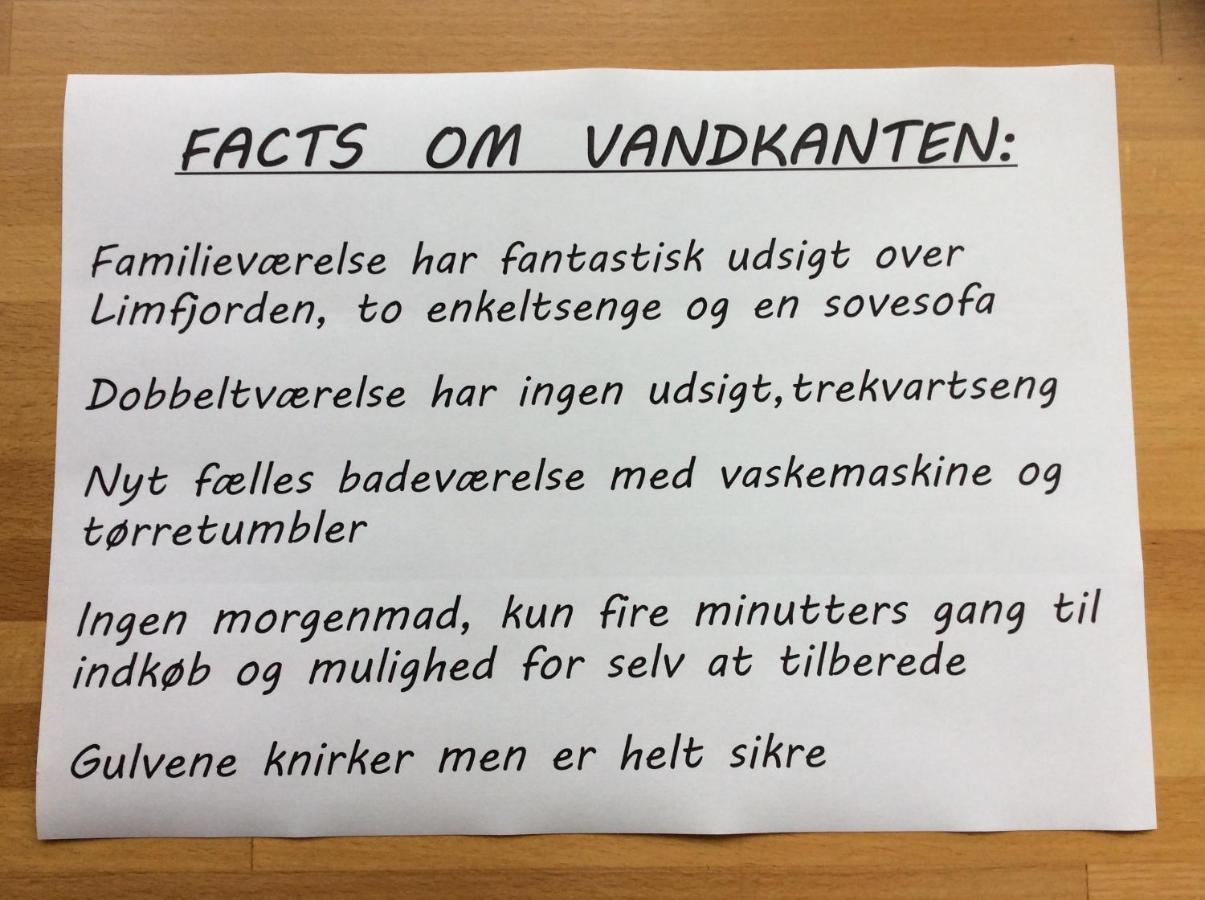Hotel Vandkanten Logstor Exteriér fotografie